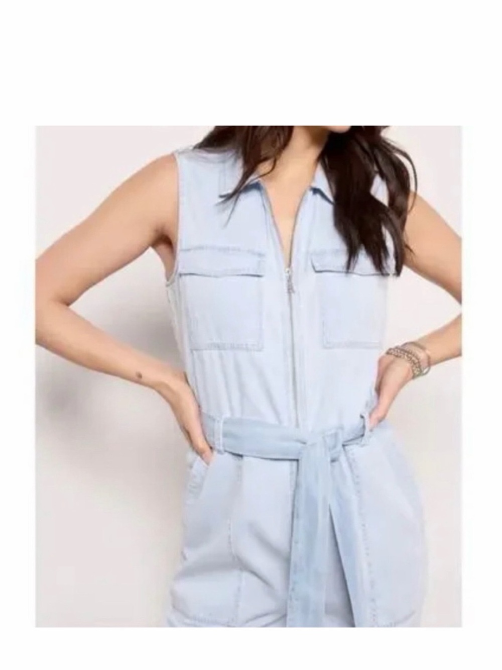 Cloth and Stone Zipper Jumpsuit